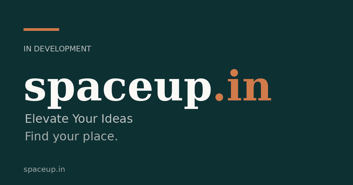 Link preview image for spaceup.in